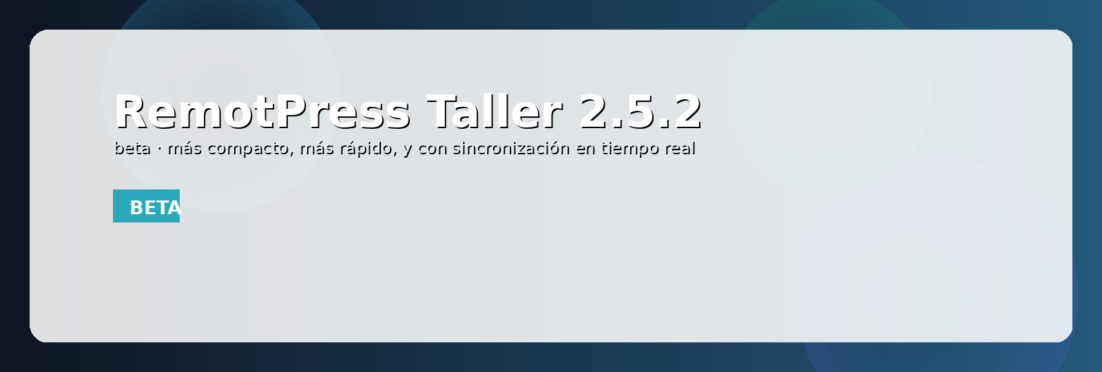 RemotPress Taller 2.5.2